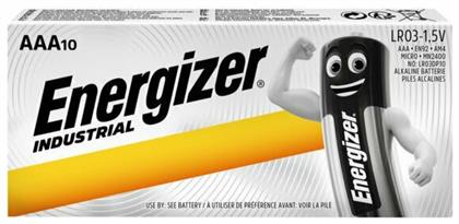 Energizer Industrial Αλκαλικές Μπαταρίες AAA 1.5V 10τμχ από το e-shop