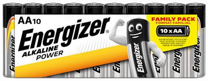 Energizer Power Αλκαλικές Μπαταρίες AA 1.5V 10τμχ από το DealsShop