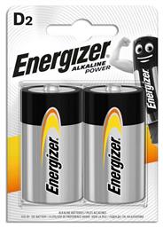 Energizer Power Αλκαλικές Μπαταρίες D 1.5V 2τμχ