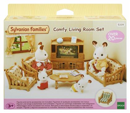 Epoch Toys Παιχνίδι Μινιατούρα Sylvanian Families Comfy Living Room Set για 3+ Ετών από το Moustakas Toys