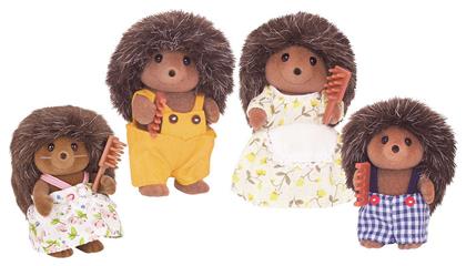 Epoch Toys Παιχνίδι Μινιατούρα Sylvanian Families Hedgehog Family για 3+ Ετών από το Moustakas Toys