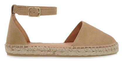 Espadrilles Suede Γυναικείες Εσπαντρίγιες σε Καφέ Χρώμα από το Tsakiris Mallas