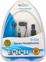 Esperanza Ακουστικά Ψείρες In Ear EH124 Μαύρα από το e-shop