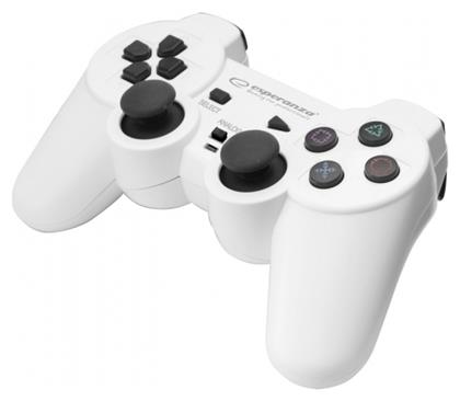 Esperanza Corsair Ενσύρματο Gamepad για PC / PS3 White από το e-shop