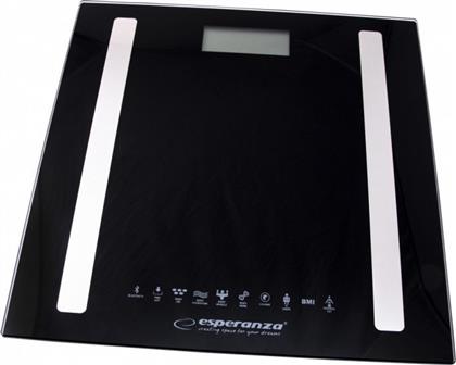 Esperanza EBS016 Smart Ζυγαριά με Λιπομετρητή & Bluetooth σε Μαύρο χρώμα από το e-shop