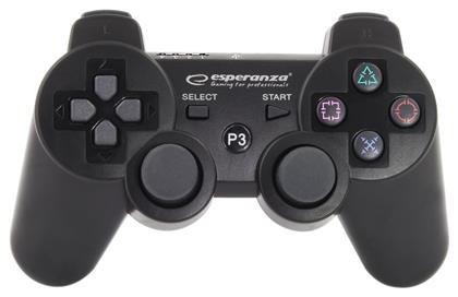 Esperanza Marine Ασύρματο Gamepad για PS3 Μαύρο από το e-shop