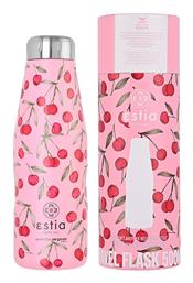 Estia Travel Flask Save the Aegean Μπουκάλι Θερμός Ανοξείδωτο BPA Free Cherry Rose 500ml