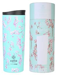 Estia Travel Mug Save The Aegean 500ml Blosson Green