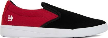 ETNIES Sneakers VEER SLIP BLACK- ΜΑΥΡΟ - ΚΟΚΚΙΝΟ -ETN4101000527-Blk-Red-320-BLACK