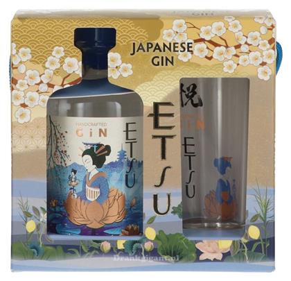 Etsu Gift Box Gin Etsu 700ml & 1 Ποτήρι