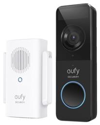 Eufy Eufy Doorbell Slim Ασύρματο Κουδούνι Πόρτας με Κάμερα και Wi-Fi Συμβατό με Alexa και Google Home