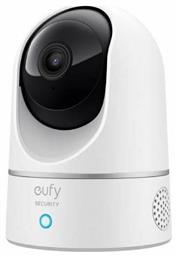 Eufy EufyCam Indoor Cam 2K Pan & Tilt T8410322 IP Κάμερα Παρακολούθησης Wi-Fi 4MP Full HD+ με Αμφίδρομη Επικοινωνία από το Public