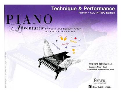 Faber Accelerated Piano Adventures - Technique And Performance Μέθοδος Εκμάθησης για Πιάνο Primer Level από το e-shop