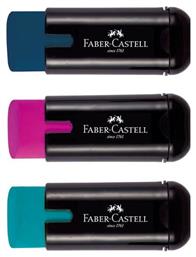 Faber-Castell Combi Ξύστρα Βαρελάκι με Γόμα (Διάφορα Χρώματα)