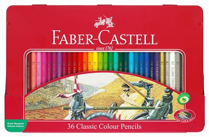 Faber-Castell Σετ Ξυλομπογιές σε Κασετίνα 36τμχ από το Notos