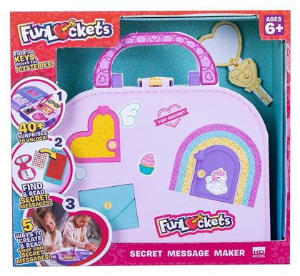 Fanatics Παιχνίδι Μινιατούρα Funlockets Secret Message Maker για 6+ Ετών