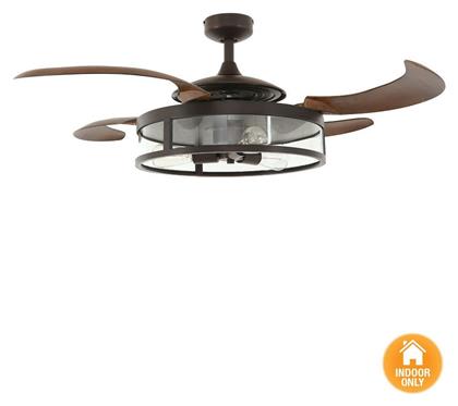 Fanaway Classic Ανεμιστήρας Οροφής 122cm με Φως Rubbed Bronze από το Elektrostore24