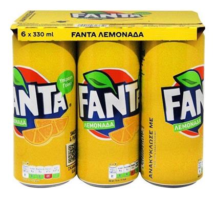 Fanta Λεμονάδα με Ανθρακικό Κουτί 6x330ml από το e-Fresh