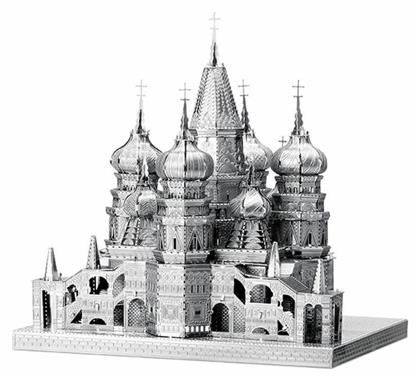 Fascinations Μεταλλική Φιγούρα Μοντελισμού Μνημείο St Basil Cathedral 8.9x8.9x6.6εκ.