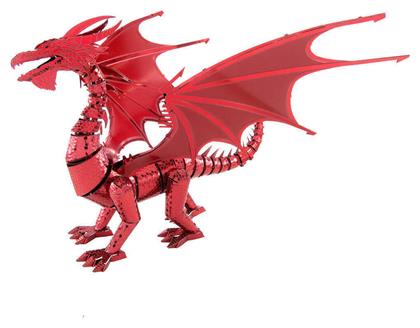 Fascinations Μεταλλική Φιγούρα Μοντελισμού Red Dragon 17.9x15.7x13εκ.