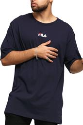 Fila Bender Ανδρικό T-shirt Navy Μπλε με Λογότυπο