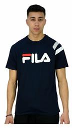 Fila Delfey Αθλητικό Ανδρικό T-shirt Navy Μπλε με Λογότυπο από το Z-mall