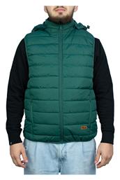 Fila Johnny Αμάνικο Ανδρικό Μπουφάν Puffer Πράσινο από το E-tennis