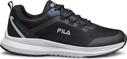 Fila Memory Cross Nanobionic Ανδρικά Αθλητικά Παπούτσια Running Μαύρα