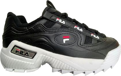Fila Παιδικά Sneakers D-Formation Μαύρα από το Cosmos Sport
