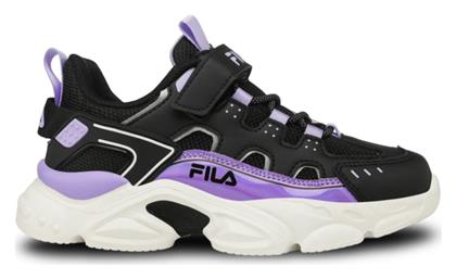 Fila Παιδικά Sneakers Memory Spinel 3 V Μαύρα