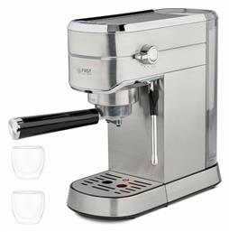 First Austria FA-5476-3 Μηχανή Espresso 1450W Πίεσης 15bar Ασημί από το e-shop