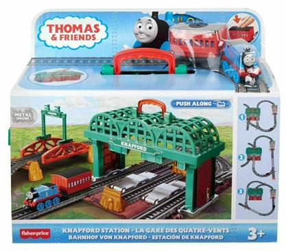 Fisher Price Thomas & Friends Σταθμός του Νάπφορντ Σετ με Τρενάκι για 3+ Ετών από το BlablaToys