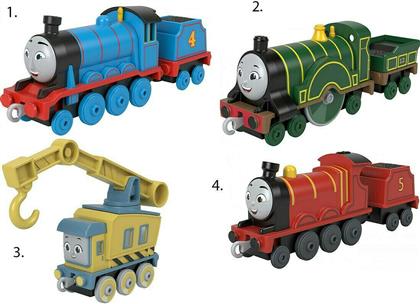 Fisher Price Thomas & Friends Τρενάκι για 3+ Ετών (Διάφορα Σχέδια) 1τμχ από το Moustakas Toys