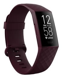 Fitbit Charge 4 Activity Tracker Αδιάβροχο με Παλμογράφο Rosewood