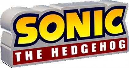 Fizz Creations Παιδικό Διακοσμητικό Φωτιστικό Sonic Hedgehog Logo Κίτρινο 23x6x13εκ.