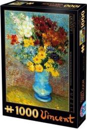 Flowers in a Blue Vase 1000pcs