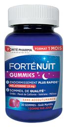 Forte Pharma Forte Nuit Συμπλήρωμα για τον Ύπνο 30 ζελεδάκια Blueberry από το Pharm24