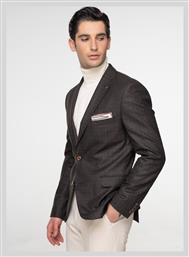 Fragosto Σακάκι Blazer της σειράς Square - FRB23 3799 019 009 Brown