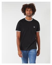 Fred Perry T-shirt Μαύρο