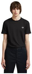 Fred Perry T-shirt Μαύρο από το Spartoo