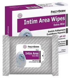 Frezyderm Intim Area Wipes Extra Mild 20τμχ από το Pharm24