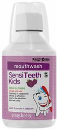 Frezyderm Στοματικό Διάλυμα SensiTeeth 250ml με Γεύση Crazy Berry για 3+ χρονών