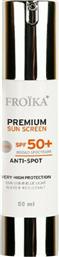 Froika Premium Sunscreen Αντηλιακή Κρέμα Προσώπου SPF50 50ml