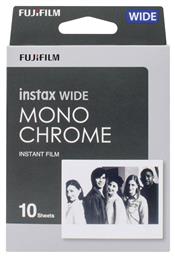 Fujifilm B&W/Monochrome Instax Wide Monochrome Instant Φιλμ (10 Exposures) από το e-shop