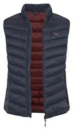 Funky Buddha Αμάνικο Ανδρικό Μπουφάν Puffer Navy