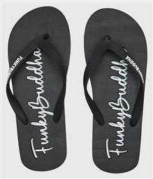 Funky Buddha Ανδρικά Flip Flops Μαύρα