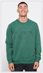 Funky Buddha Ανδρικό Φούτερ με Κουκούλα Antique Green από το Outletcenter