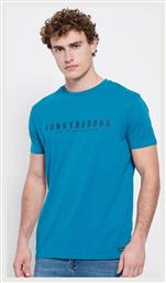 Funky Buddha Ανδρικό T-shirt Κοντομάνικο Deep Teal