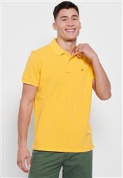 Funky Buddha Ανδρικό T-shirt Polo Honey Yellow