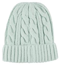 Funky Buddha Beanie Γυναικείος Σκούφος Πλεκτός σε Πράσινο χρώμα από το Z-mall